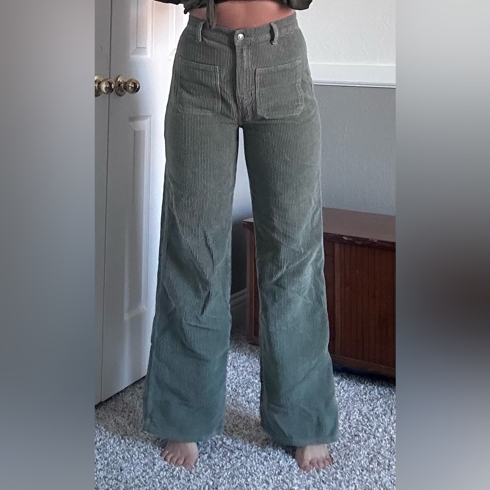 Reformation Corduroy Flare Jeans